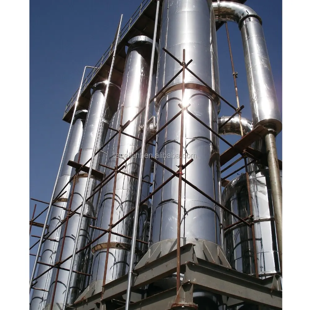 
Advanced Industrial Three stage Falling Film Thermal Evaporator System 