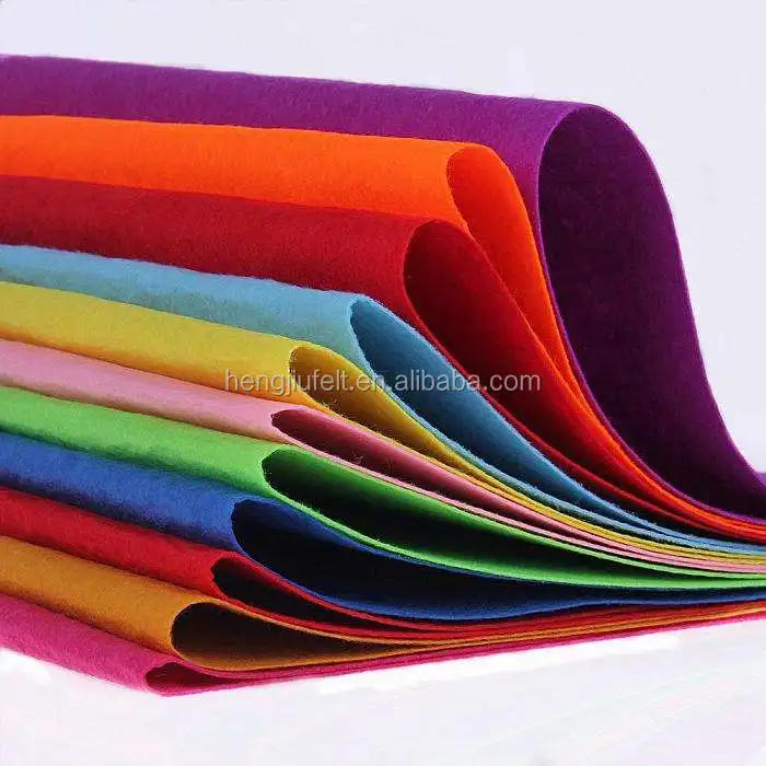 4mm colorful wool felt for decoration
