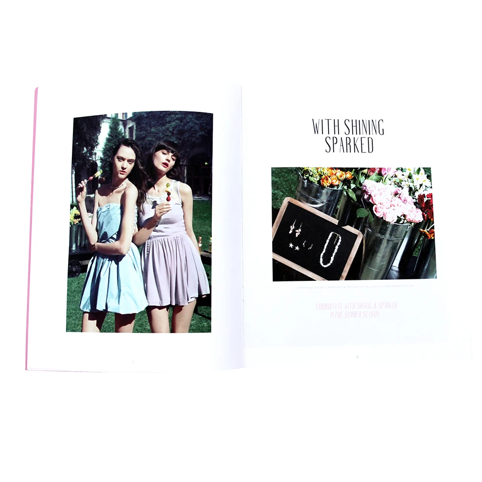 
2021 Shanghai factory custom design color cheap a3 a4 a5 magazine printing 