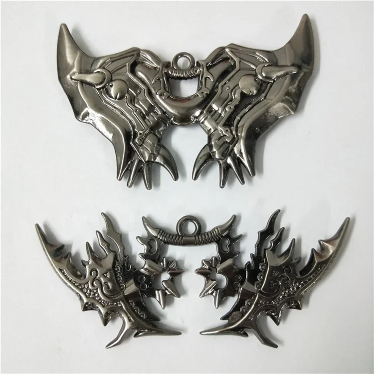 
Weapon model toy Knife and sword Key chain hook metal craft Online game peripheral Related products pendant 
