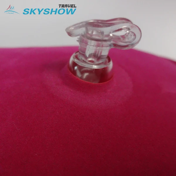 
Custom U Shape Pvc Inflatable Neck Pillow Set Air Filled Pillow 