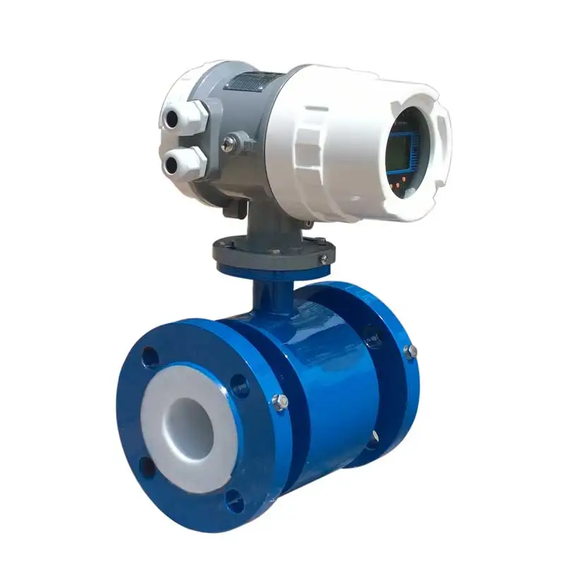 Pulse output electromagnetic 6 inch 4-20ma output water flow meter fire hydrant high-accuracy
