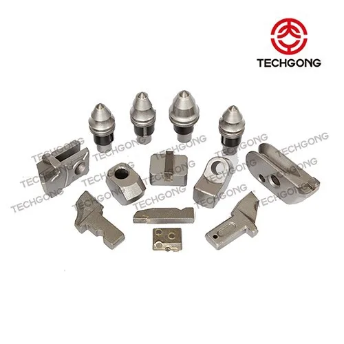 Replacement underground tunnel digging machines trencher cutting picks/bucket teeth for excavator