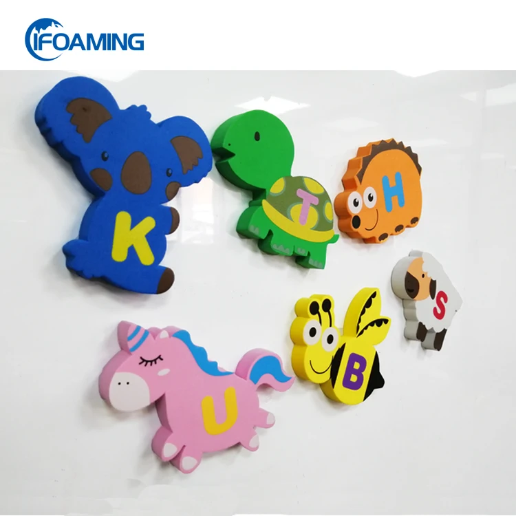 
Custom Animal Shape EVA Foam Bath Toys Educational Baby Toys for Kids 