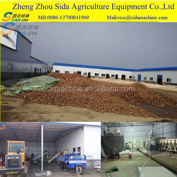 Hot Sale Corn Starch Machine/Potato Starch Making Machine/Cassava Starch Processing Machine