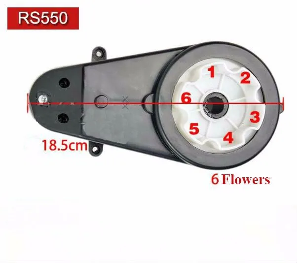 Высококачественная пластиковая коробка передач для игрушечного автомобиля 12 В 6 в 390 380 550 продажа моторных