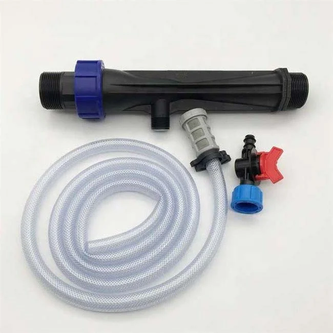 High Quality PVC For Garden Irrigation Venturi Fertilizer Injector 1/2 Inch