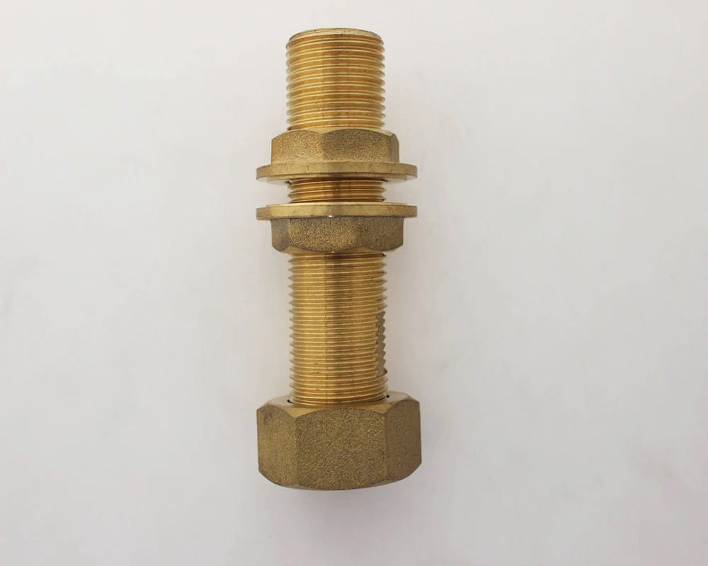 
Taizhou Aolong Brass Water Meter Fitting Brass Swivel Hose Connector 