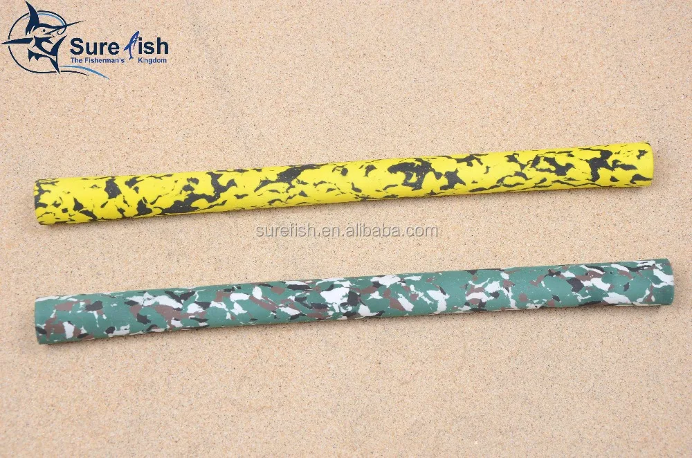 camouflage color EVA foam fishing rod grips