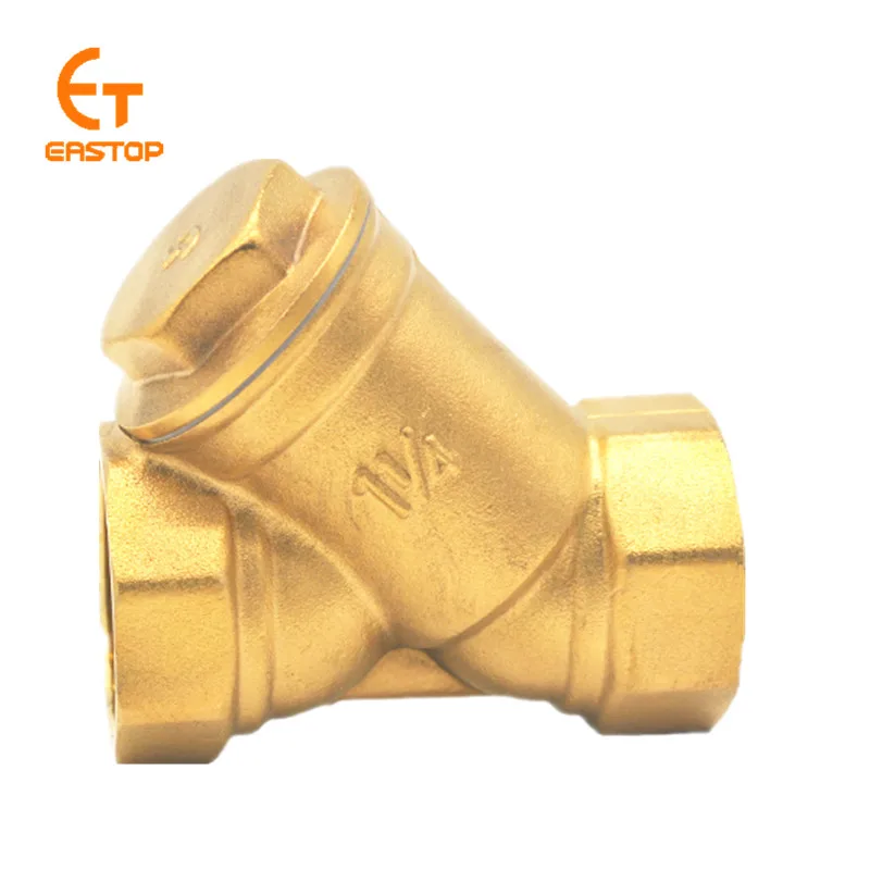Brass Y-type strainer  Y-filter  brass filter strainer