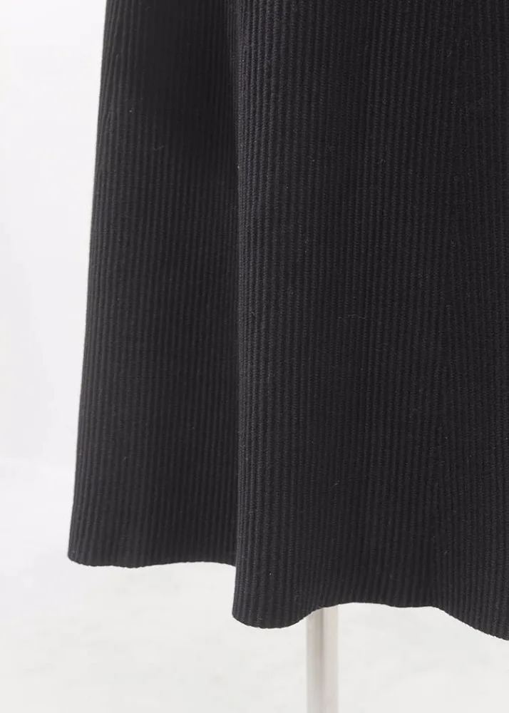 
ZH0116X winter long pure color high waist elasticity women knit skirt 