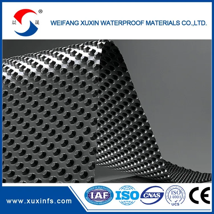 HDPE Drainage Board Plastic drainage Sheet
