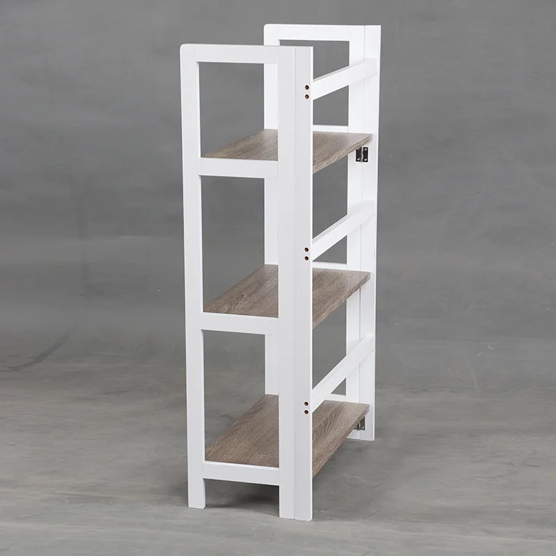 
3 tiers Home general use rotating folding kid book shelf 