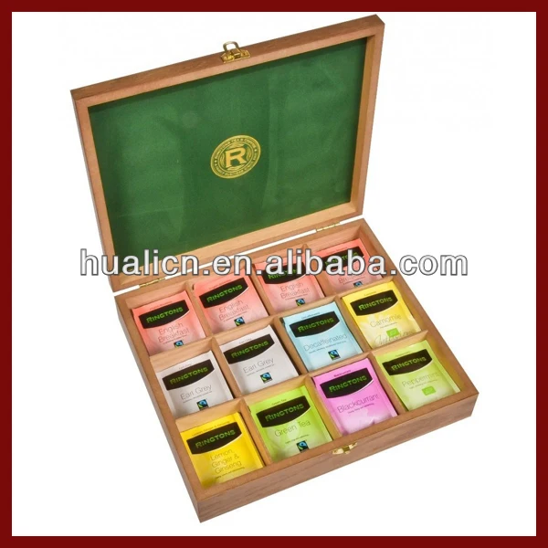 2013 необычные деревянные коробка чая упаковки