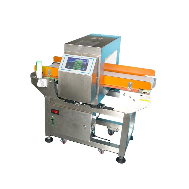 Food grade belt conveyor metal detector for food industry, Metal detector for food