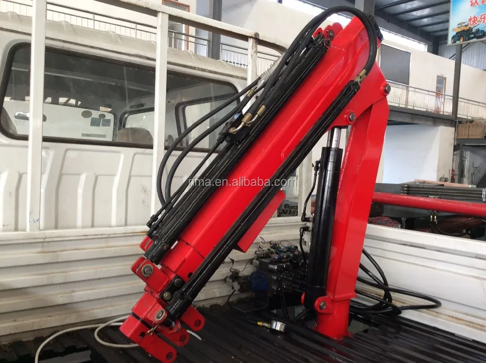 1 ton pickup hydraulic crane