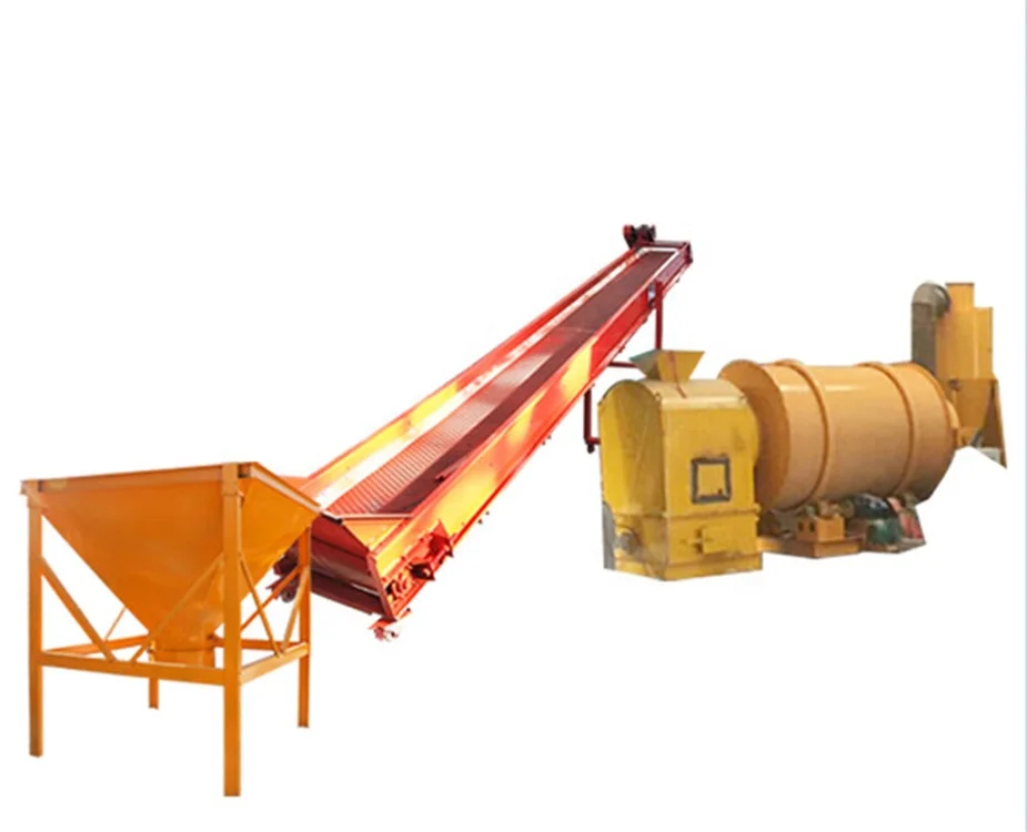 Silica sand rotary dryer machine