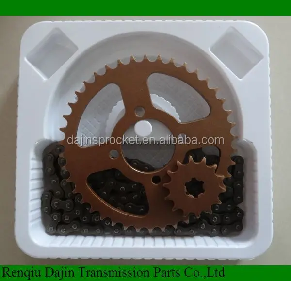 1045 steel motorcycle parts of motorcycle chain and sprocket kits front and rear sprocket