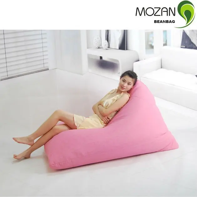 single seater leather sofa vinyl micro beans bean bag pouf