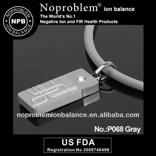 p068 серый баланс ионов силиконовые титана мощностью энергии спорта оёерелье