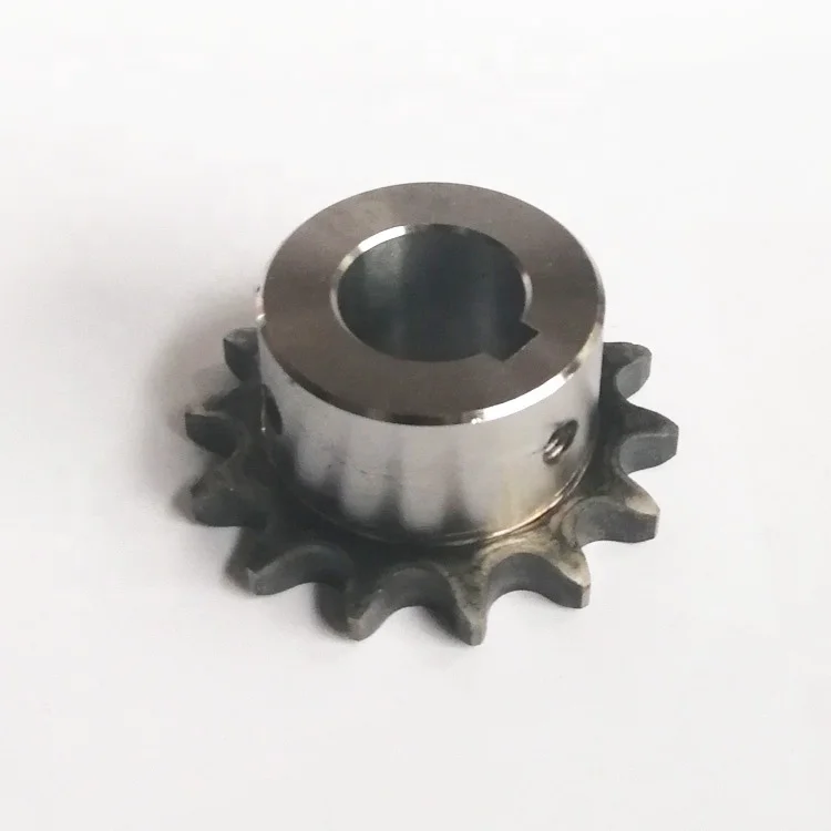 
High precise custom wholesale steel material teeth tapered bore simplex sprocket 