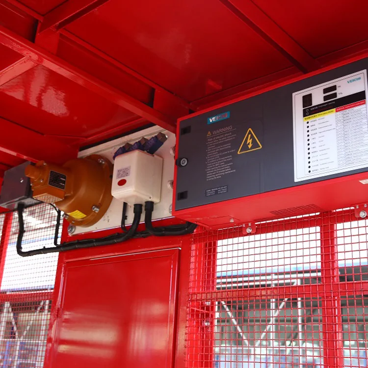 1000kg Double Cage Sc100/100 Ce Approved Construction Lifting Equipment Hoisting