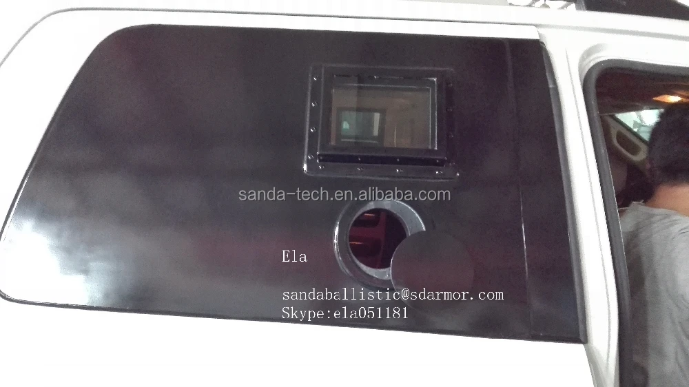 Armored Vehicle Window Glass