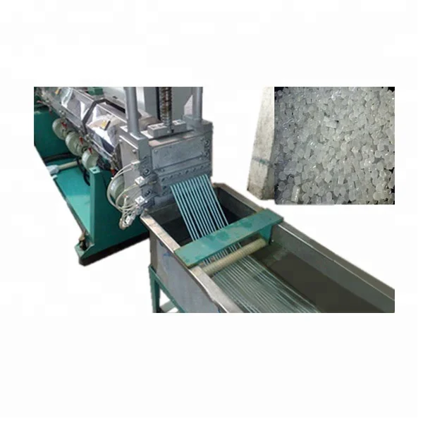 HDPE/ LDPE/ PP water cooling granulating machine