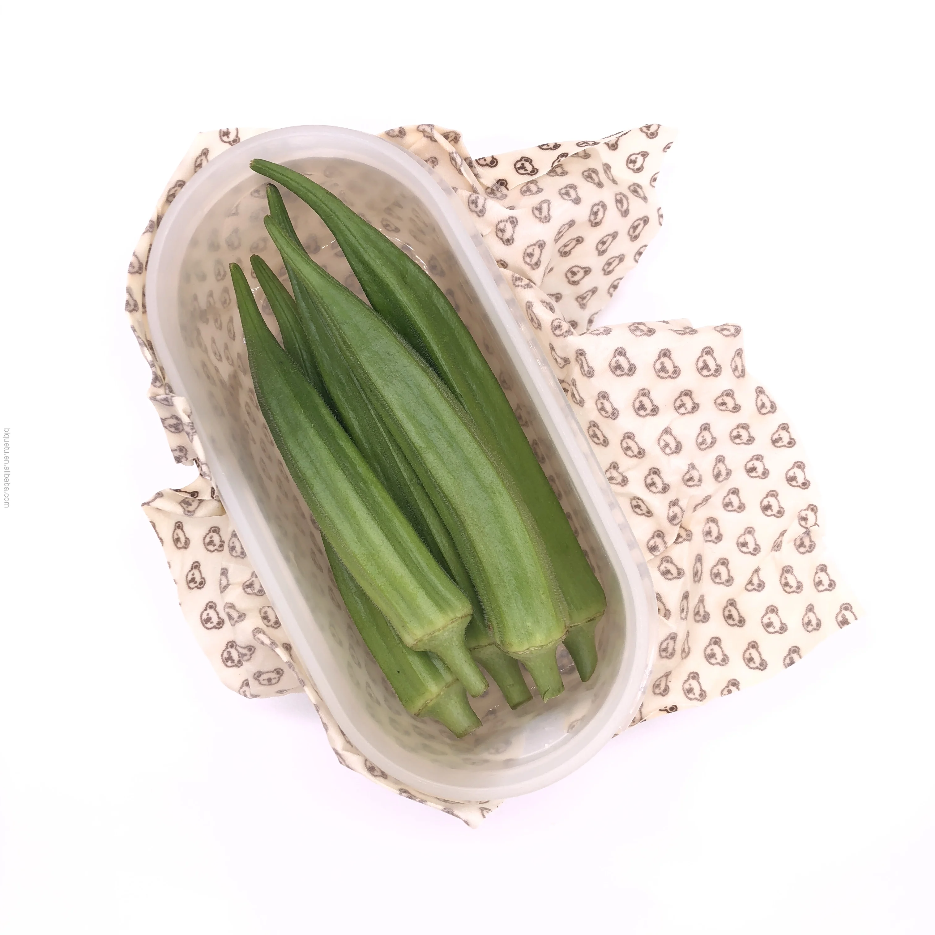 New Trend Kitchen Sustainable Eco- friendly Product Bees Wrap Reusable Food Film Made of Beeswax
