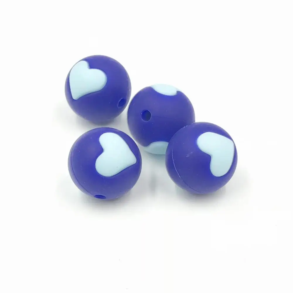 Wholesale DIY Food Grade Silicone Teething Chewing Beads Bulk silicone teething beads For Jewelry
