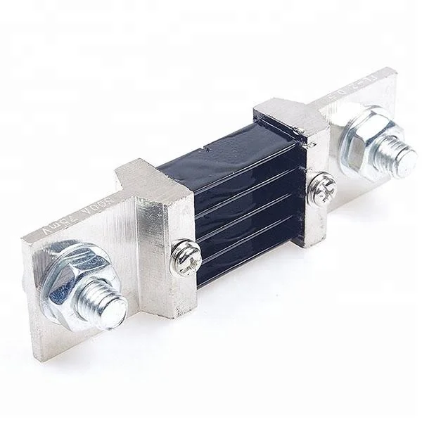 500A 75mV DC current shunt resistor for Ampere panel meter