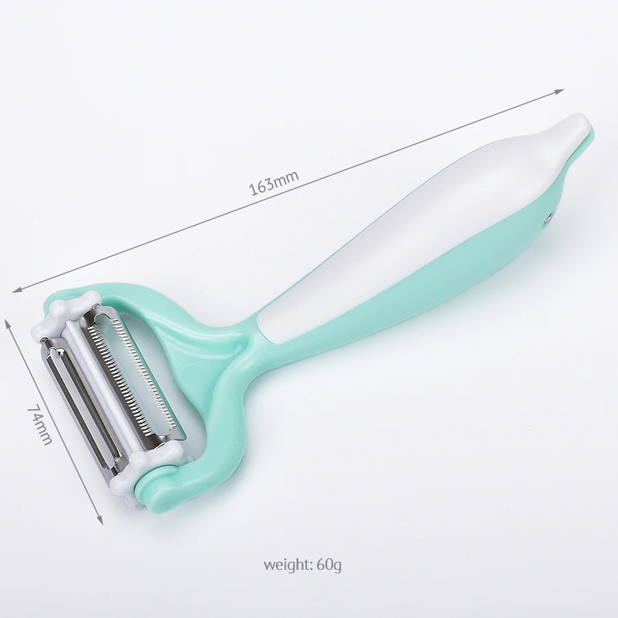 
Walmart best selling dolphin shape potato slicer rotary 3 in 1 peeler 