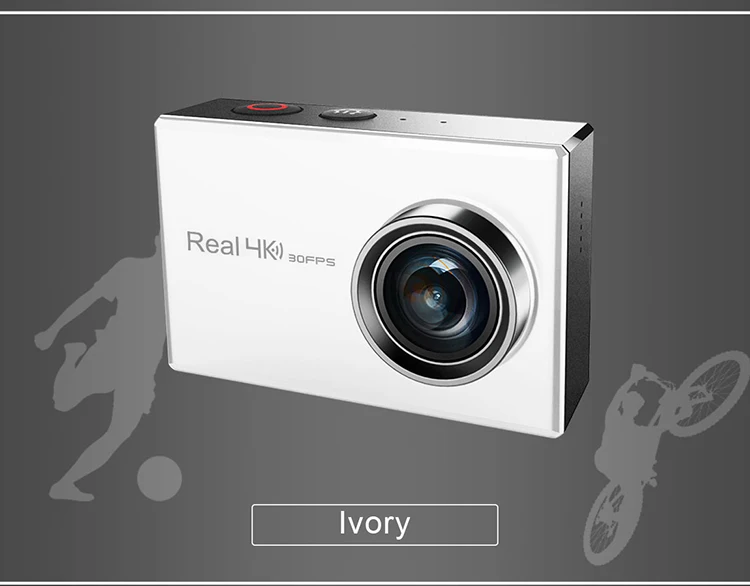 2017 New Real 4K action camera Allwinner V5 chipset 170 degree IR 7G Lens Aeronautical Titanium Alloy sports dv