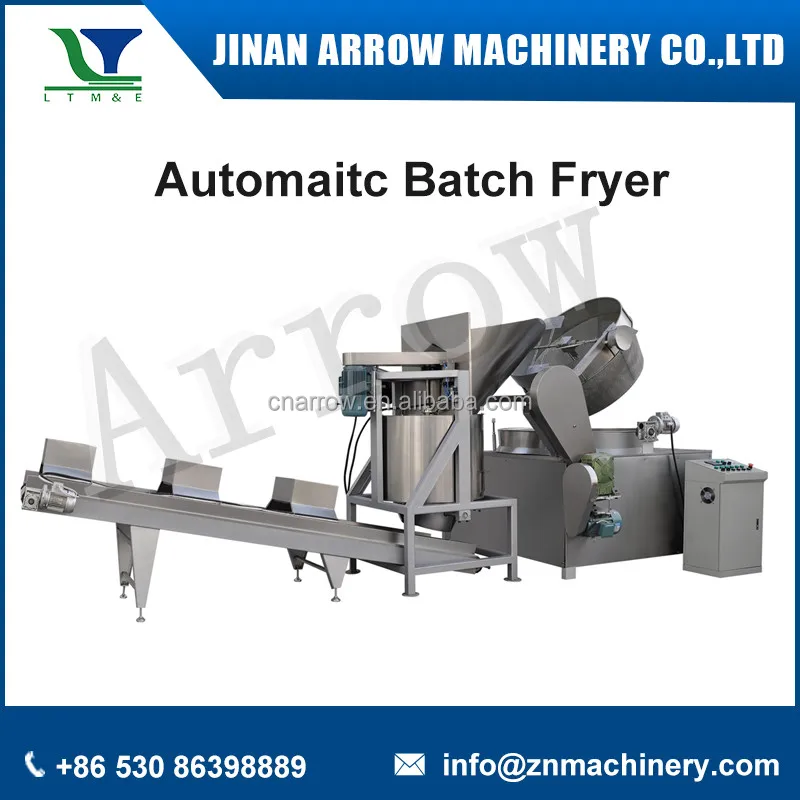 Hot Sale High Quality Fried Cassava Chip Extruding & Frying Making Machine