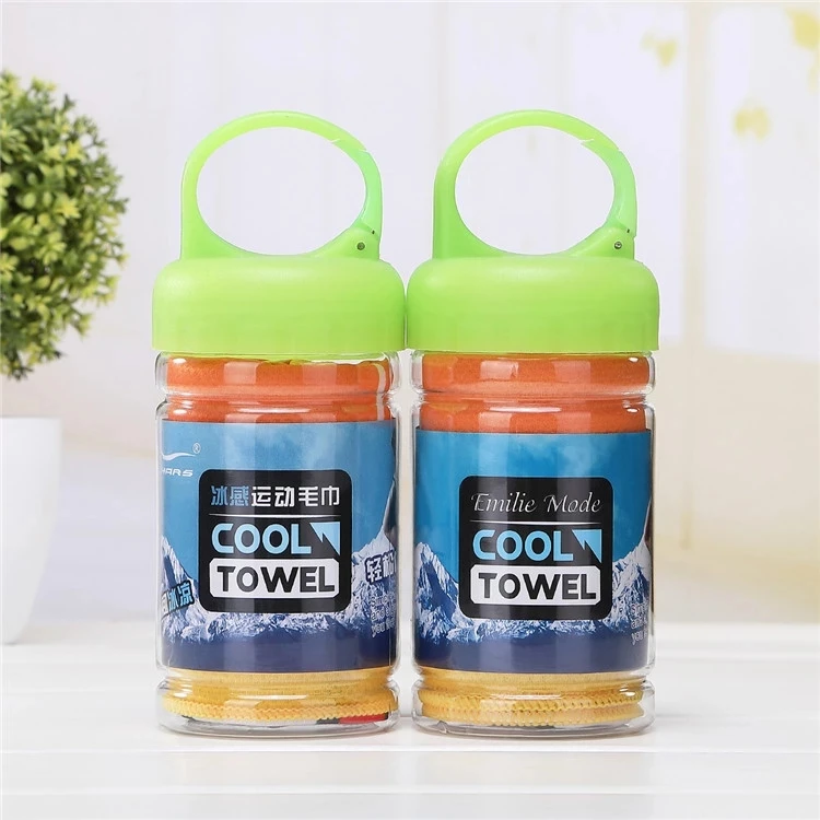 Customized High Quality Microfiber Ice Cold Towel Quick Drying Absorbent Soft Ice Cooling Towel