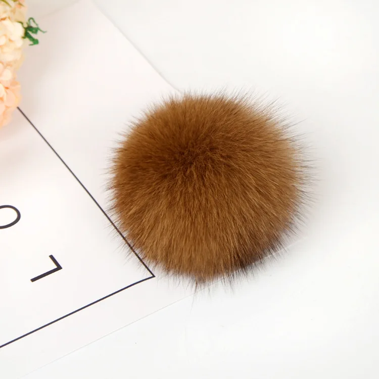 
Handmade dyed fox fur ball clothing shoes accessories real hair pendant Clothing, shoes and hats decoration Fox hair ball 