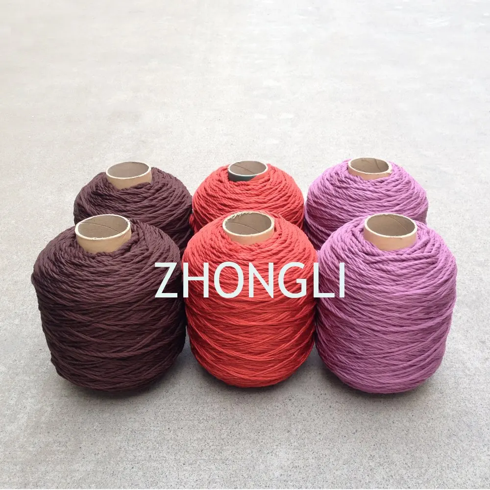 Multi Colored Polyester Carpet Yarn For Producing Machine Made Carpet