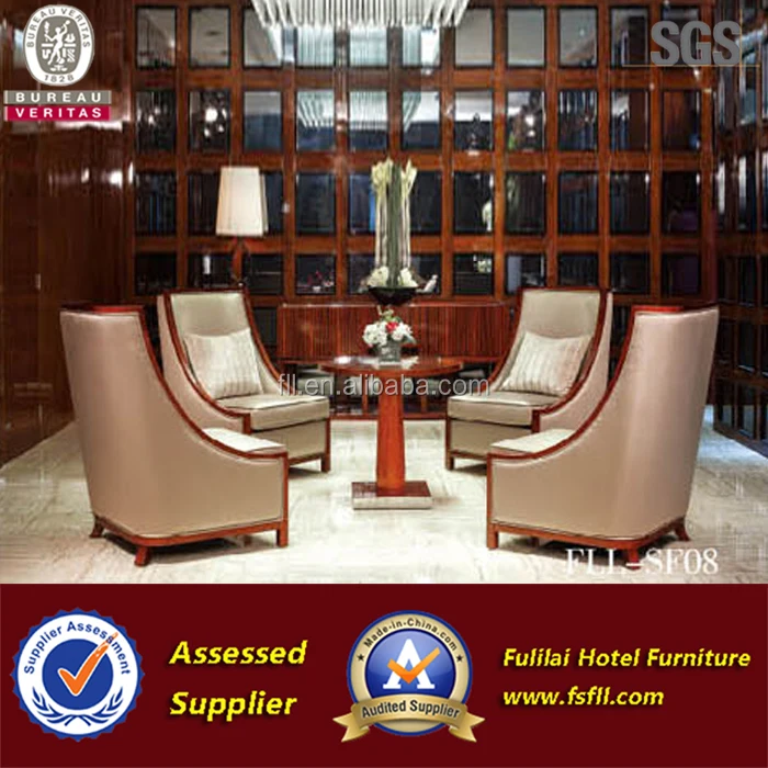5 star hotel modern & elegant lobby furniture