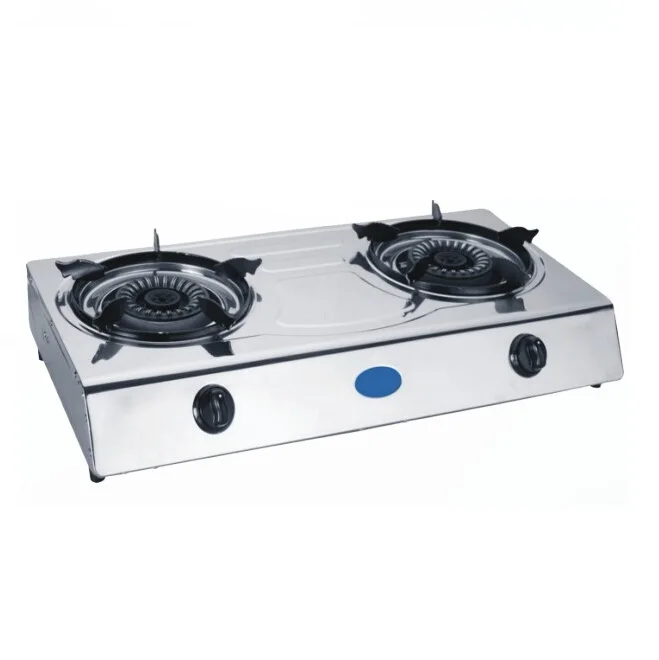 Two burners gas stove table type gas cooker hot sale in Palestine market