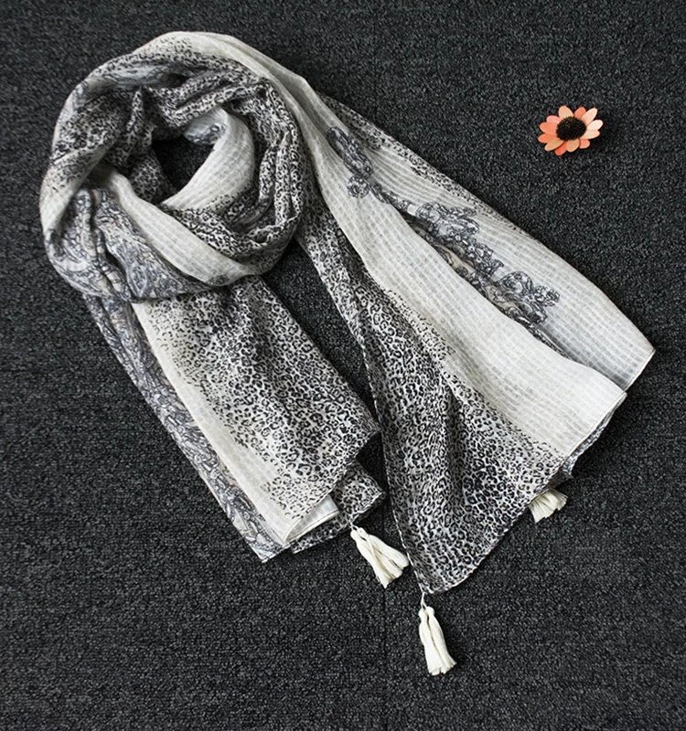 Rulan hot sale 100% polyester printing light jersey muslim scarf