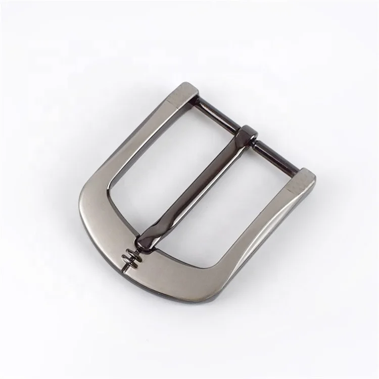 MeeTee ZK840 40mm Men Leather Belt Buckle High Quality Alloy Buckle Zinc Alloy Clasp Pin Buckle