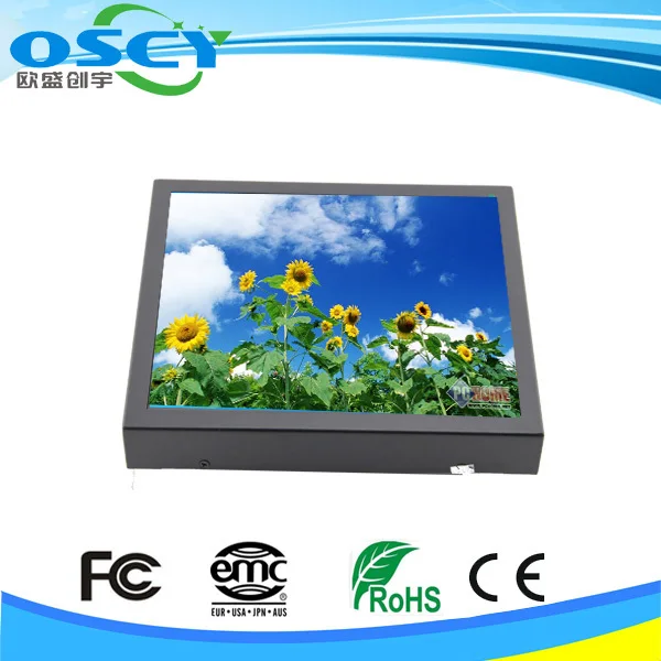 Desktop and wall application CCTV monitor for reliable protection