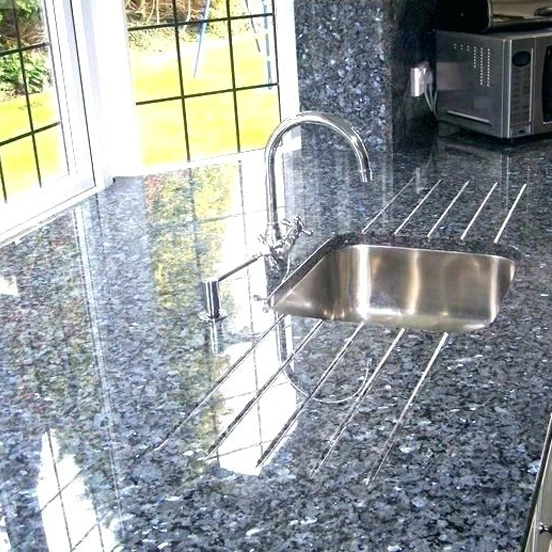 Natural polished norway silver blue pearl granite Countertop