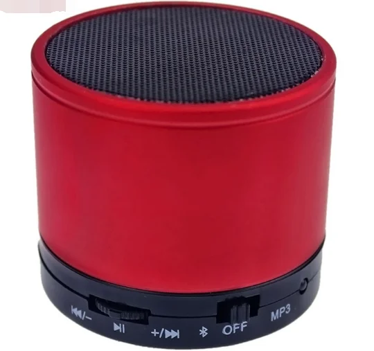 Hot sale new mini speaker S10 promotional with led light wireless mini portable speaker with logo print