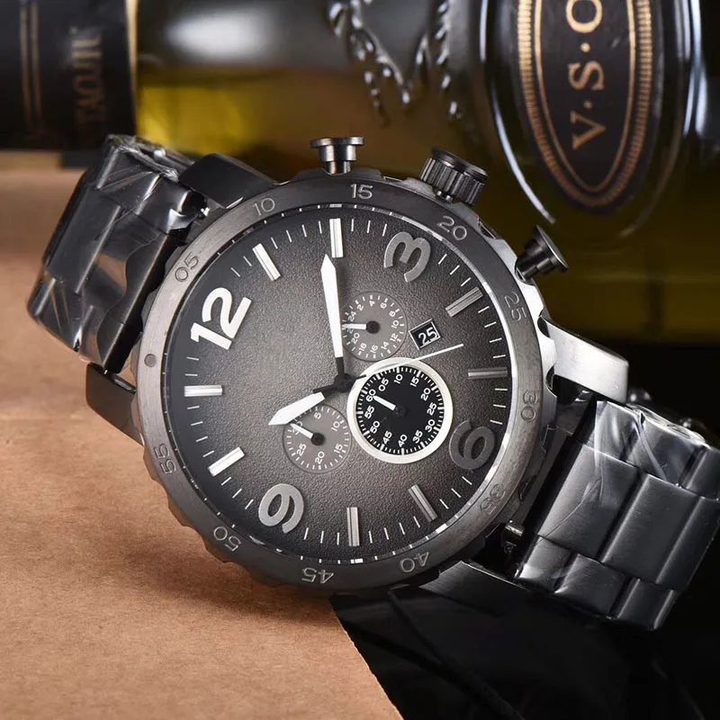 2018 Brazil Style Japanese Mother Wholesale Metal Watch With Calendar Watch