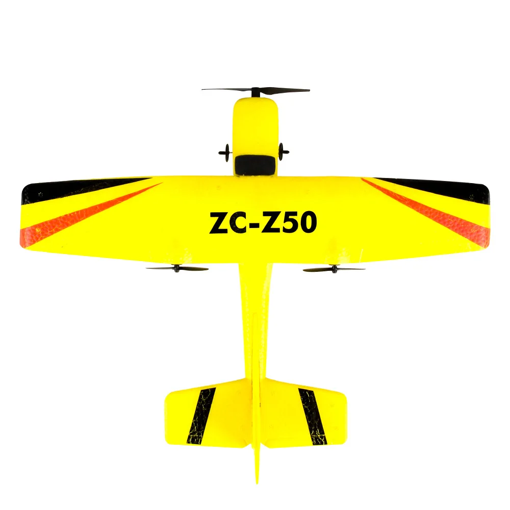 ZC Z50 EPP RC Airplane Glider 2CH 2 4G модель RTF игрушки для детей подарок на день рождения
