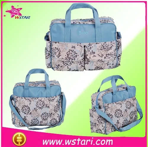 wholesale quilted ngil bag cotton duffle bag diaper bags