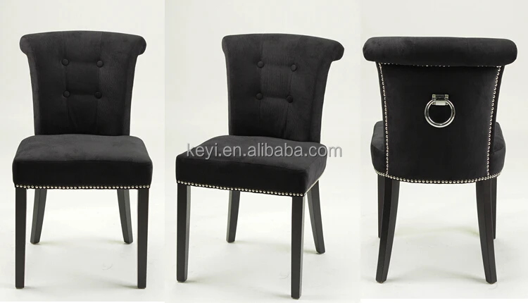 
Modern Button design Fabric Dining/ Living / Hotel Ring back chair (KY-3205) 