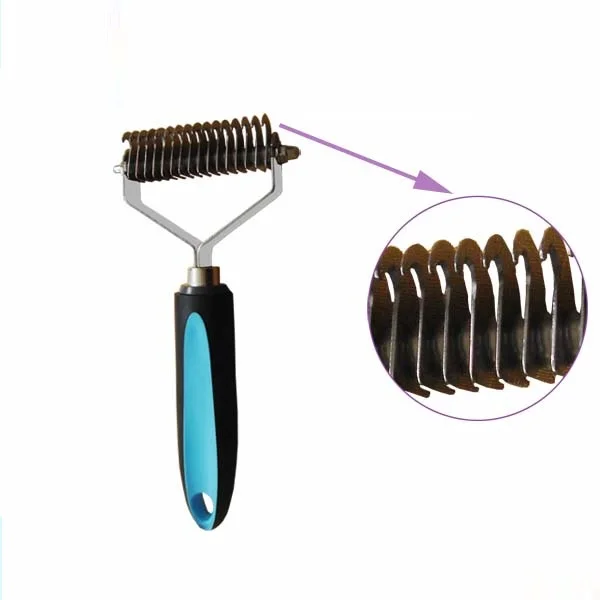 
 Инструмент для вычесывания собак-лучшая расческа для ухода за собаками для удаления нижней шерсти  