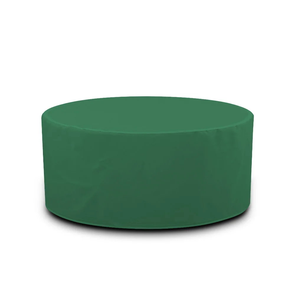 
Oxford Waterproof Large Size Outdoor Patio Furniture Cover Green Color Round Dining Table Cover 